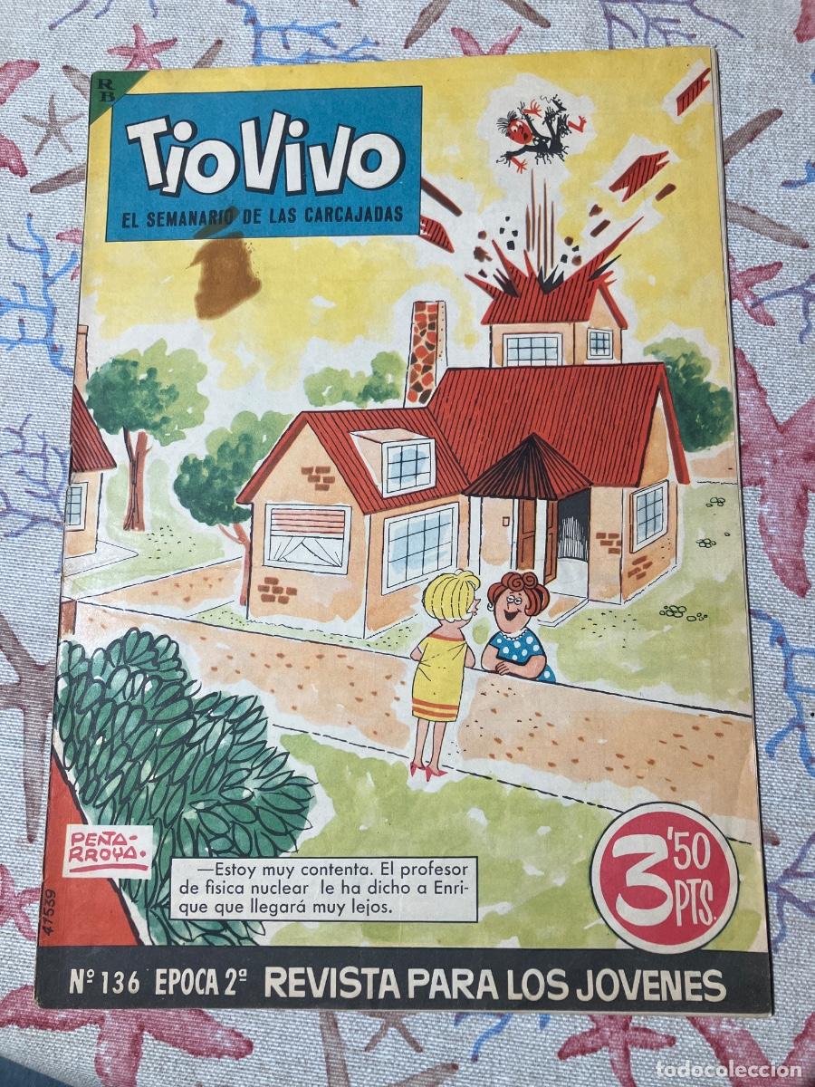 Tebeos: T&Iacute;O VIVO - N&Uacute;MERO 136 - SEGUNDA &Eacute;POCA - BRUGUERA