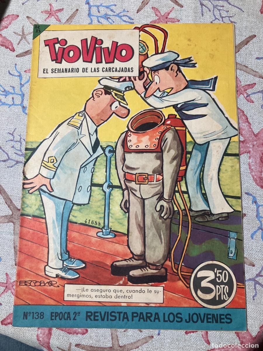 Tebeos: T&Iacute;O VIVO - N&Uacute;MERO 138 - SEGUNDA &Eacute;POCA - BRUGUERA