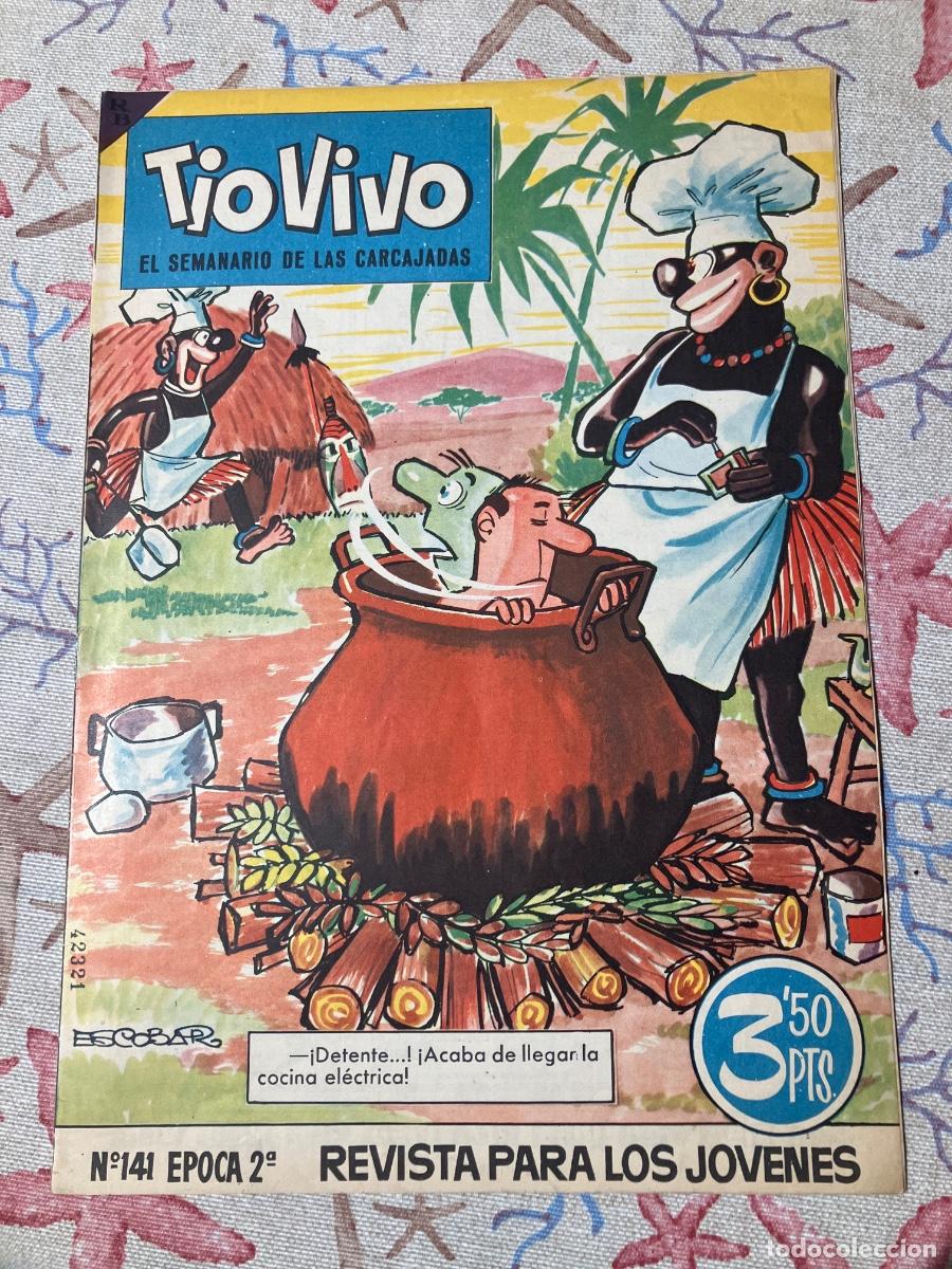 Tebeos: T&Iacute;O VIVO - N&Uacute;MERO 141 - SEGUNDA &Eacute;POCA - BRUGUERA
