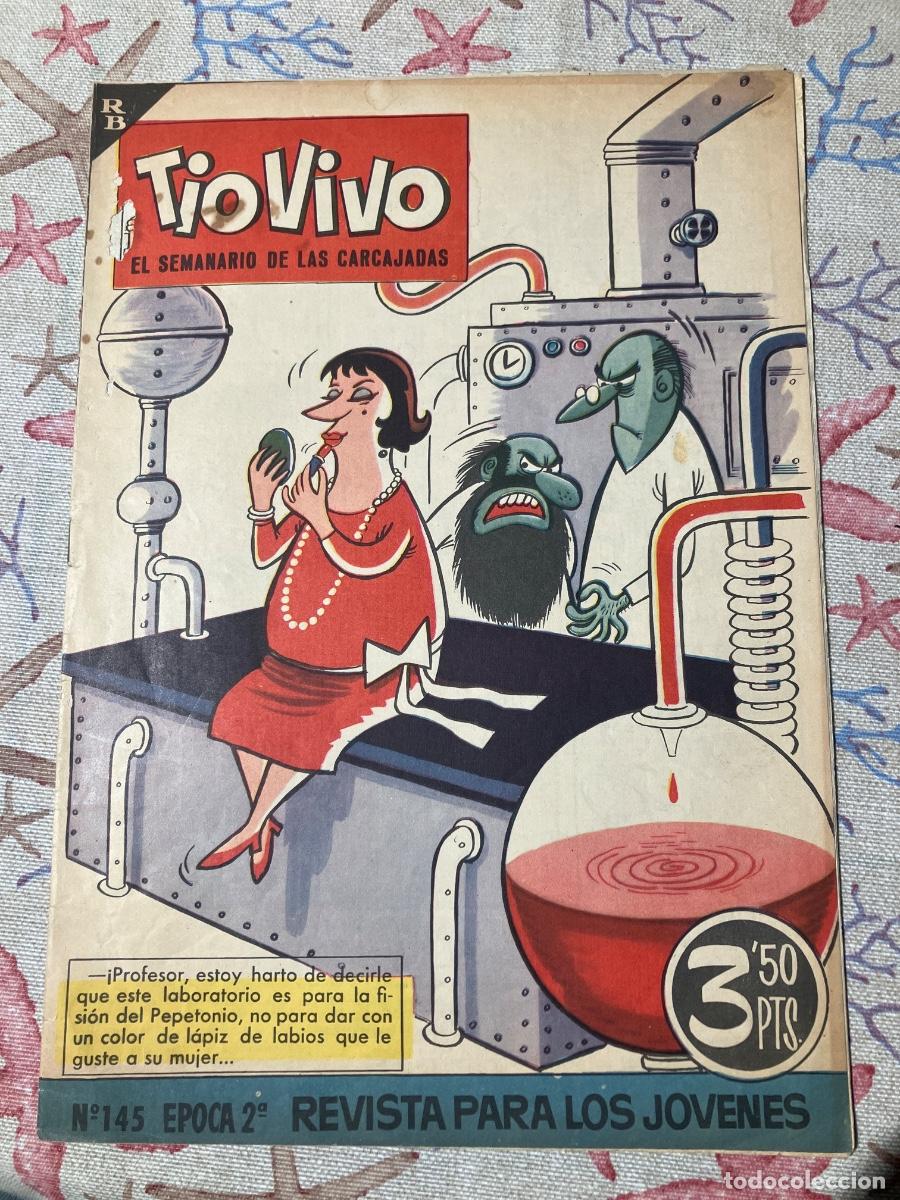 Tebeos: T&Iacute;O VIVO - N&Uacute;MERO 145 - SEGUNDA &Eacute;POCA - BRUGUERA