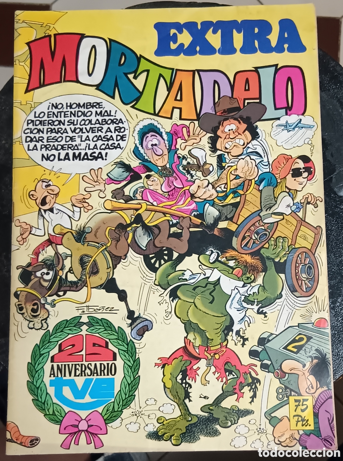 Tebeos: TEBEOS-COMICS GOYO ● MORTADELO EXTRA ● 25 ANIVERSARIO TVE ● MO99 X0224 ●