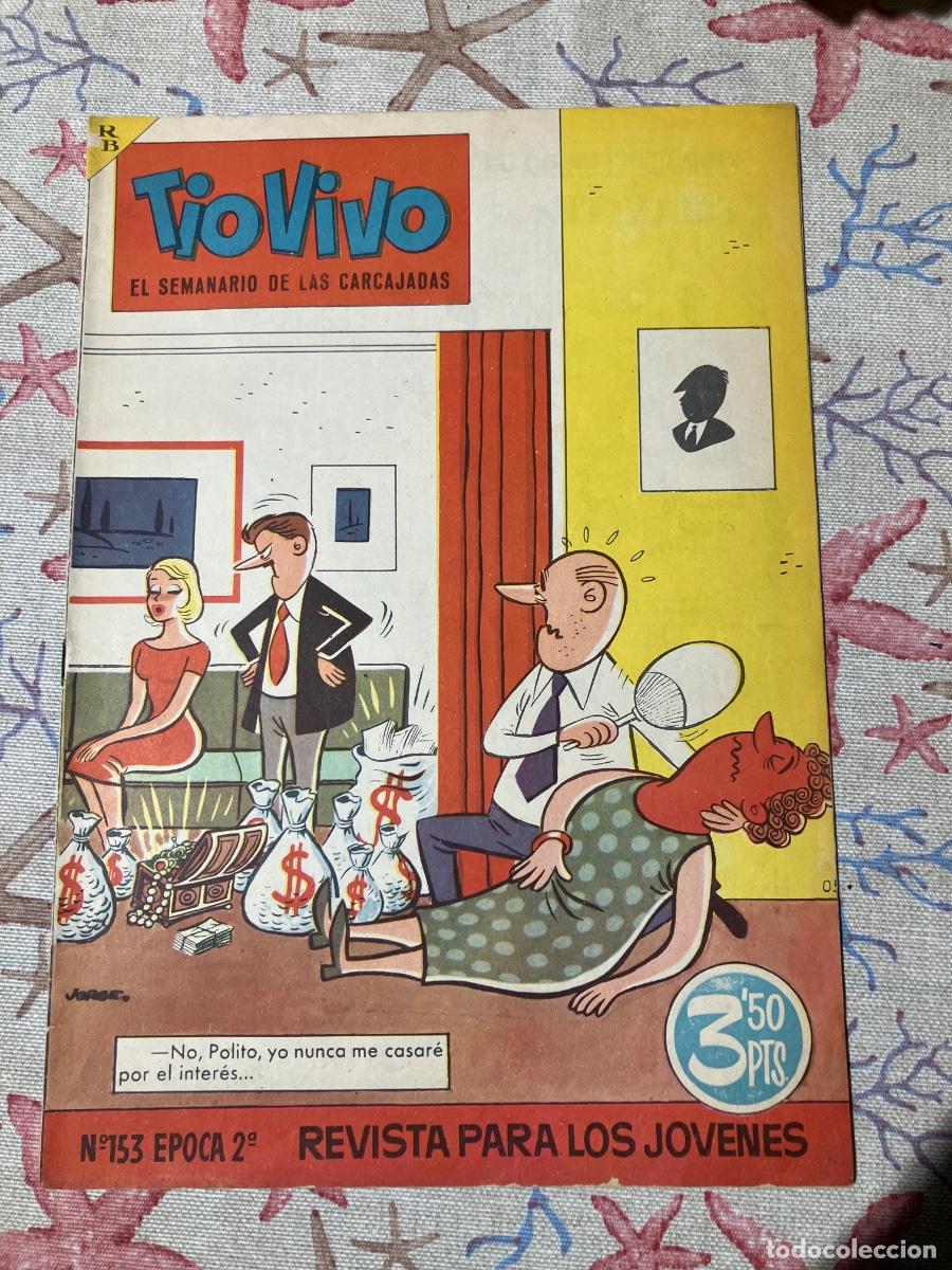 Tebeos: T&Iacute;O VIVO - N&Uacute;MERO 153 - SEGUNDA &Eacute;POCA - BRUGUERA