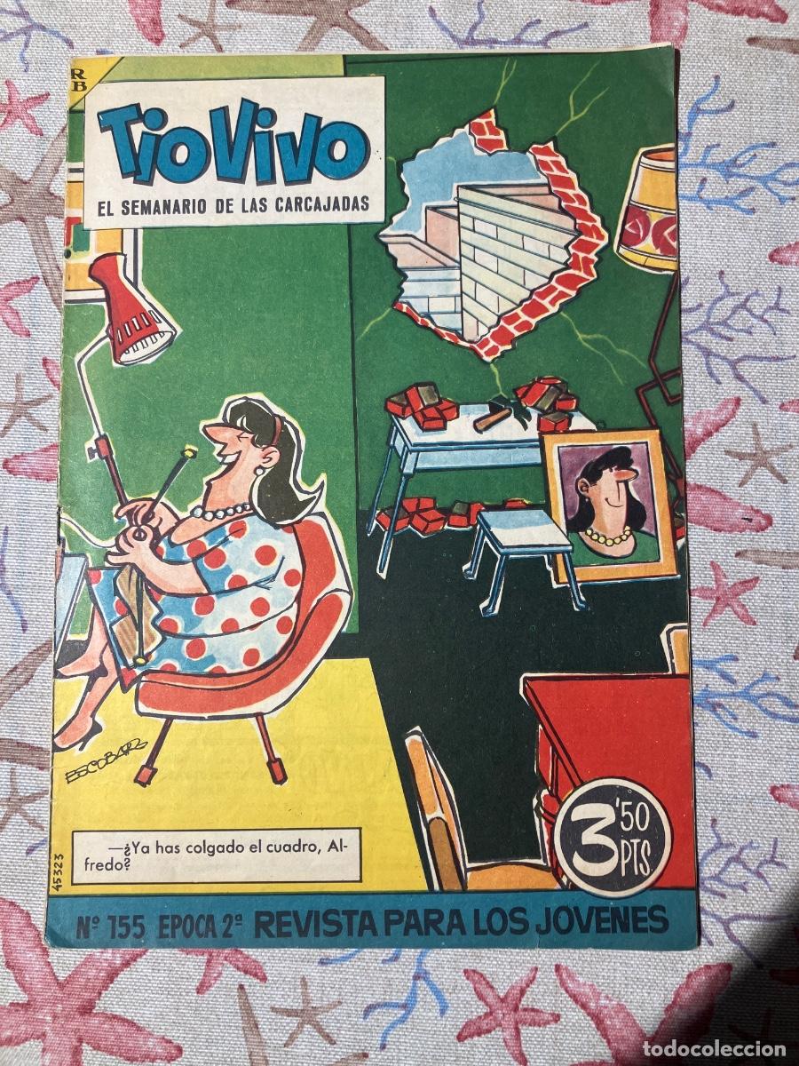 Tebeos: T&Iacute;O VIVO - N&Uacute;MERO 155 - SEGUNDA &Eacute;POCA - BRUGUERA