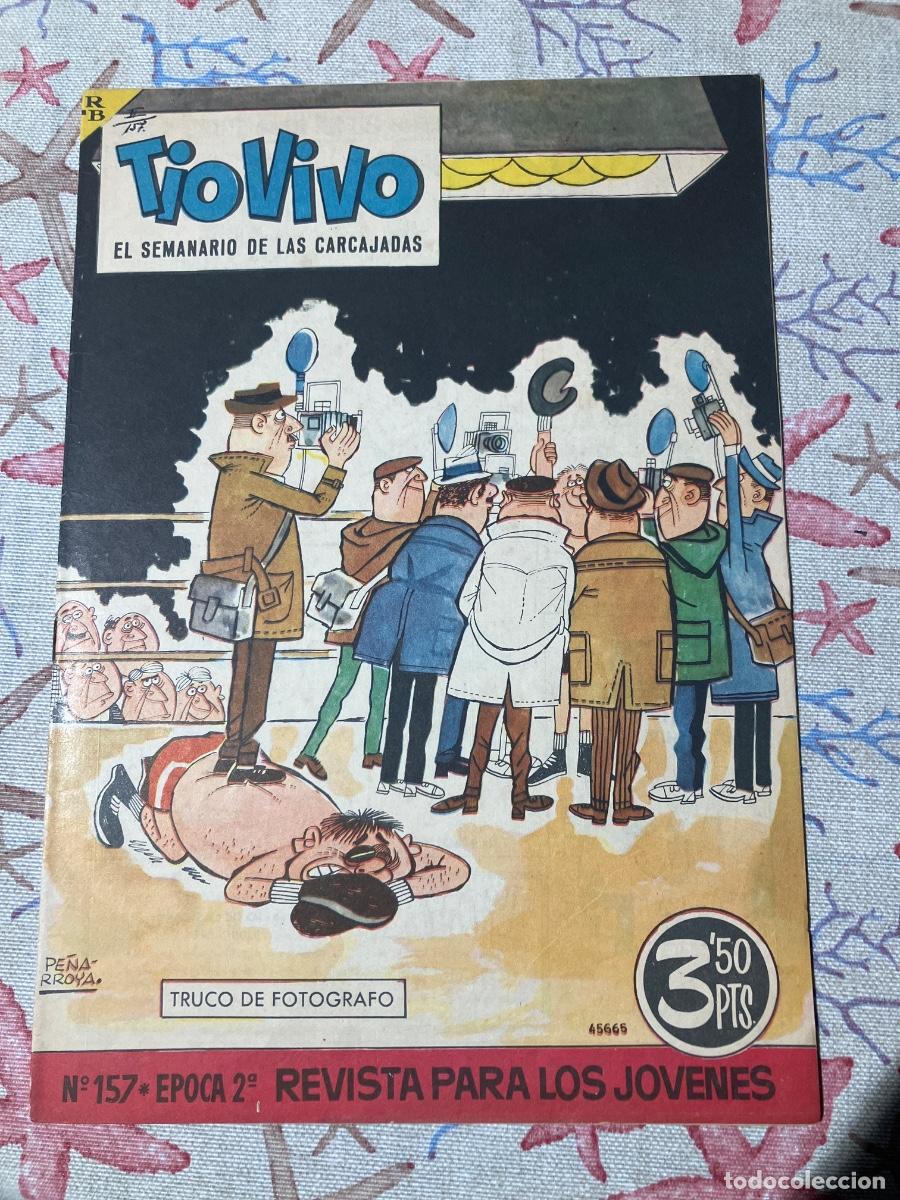 Tebeos: T&Iacute;O VIVO - N&Uacute;MERO 157 - SEGUNDA &Eacute;POCA - BRUGUERA