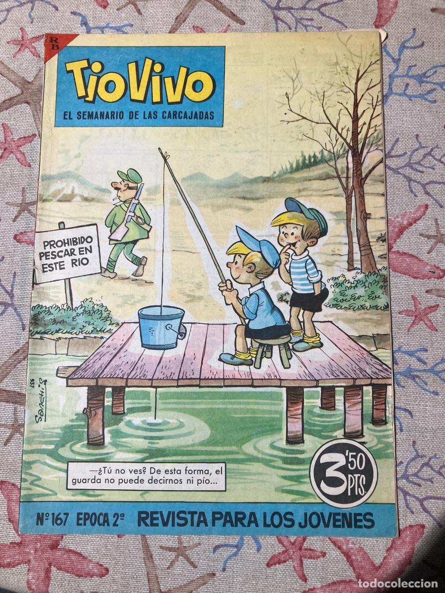 Tebeos: T&Iacute;O VIVO - N&Uacute;MERO 167 - SEGUNDA &Eacute;POCA - BRUGUERA