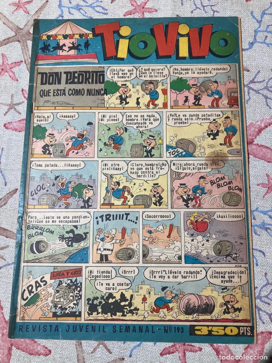 Tebeos: T&Iacute;O VIVO - N&Uacute;MERO 193 - SEGUNDA &Eacute;POCA - BRUGUERA