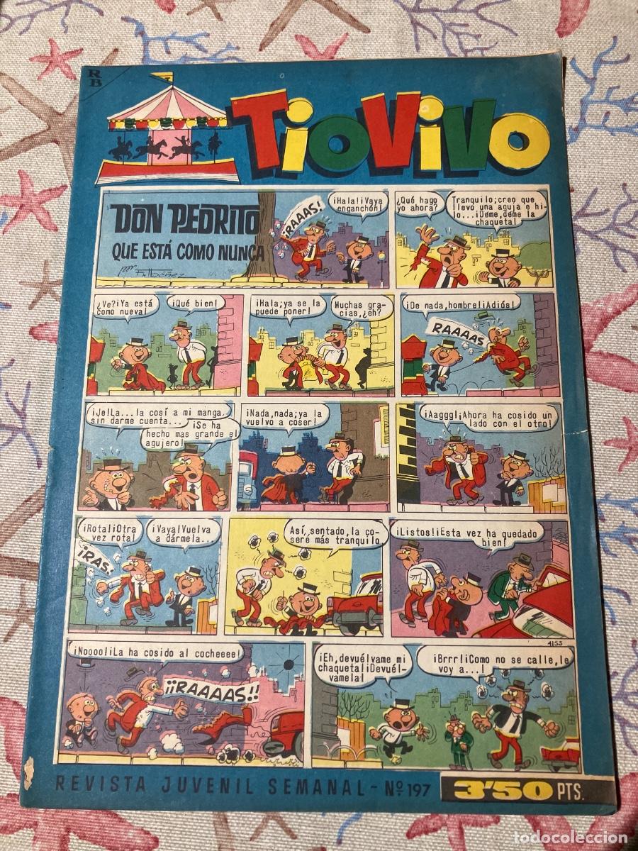 Tebeos: T&Iacute;O VIVO - N&Uacute;MERO 197 - SEGUNDA &Eacute;POCA - BRUGUERA