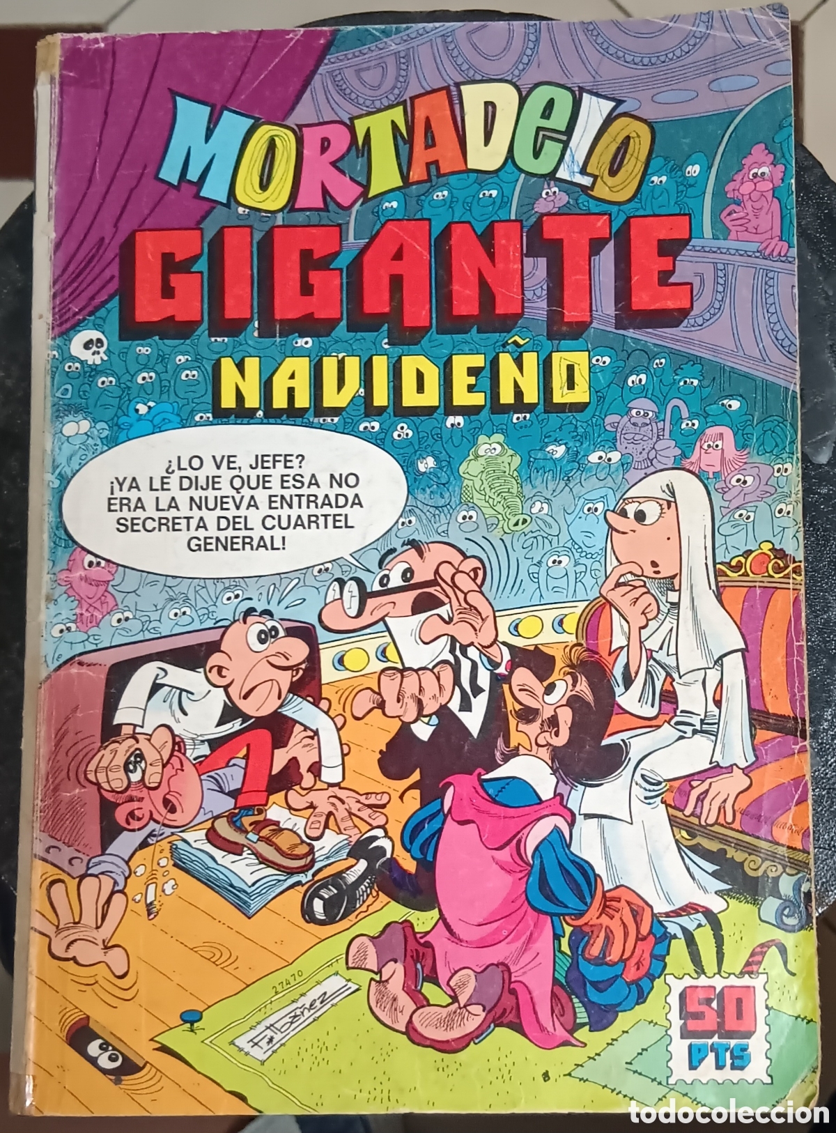 Tebeos: MORTADELO GIGANTE ● NAVIDE&Ntilde;O ● BRUGUERA ● RARO ● UU99 X0224 ●