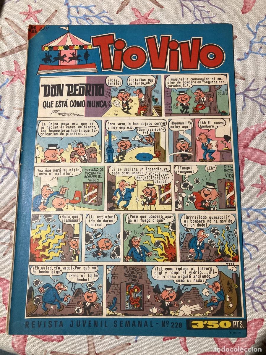 Tebeos: T&Iacute;O VIVO - N&Uacute;MERO 228 - SEGUNDA &Eacute;POCA - BRUGUERA