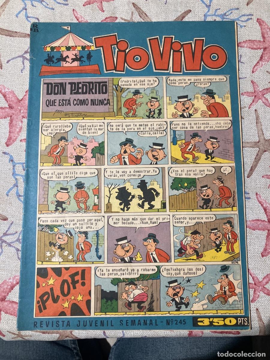 Tebeos: T&Iacute;O VIVO - N&Uacute;MERO 245 - SEGUNDA &Eacute;POCA - BRUGUERA