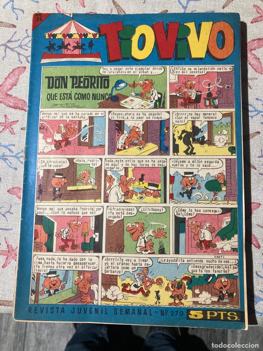 Tebeos: T&Iacute;O VIVO - N&Uacute;MERO 270 - SEGUNDA &Eacute;POCA - BRUGUERA