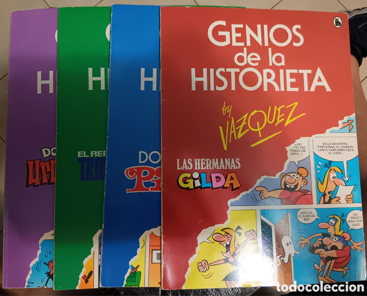 Tebeos: TEBEOS-COMICS GOYO ● GENIOS DE LA HISTORIETA ● BRUGUERA ● COMPLETA ● AA99 X0224 ●