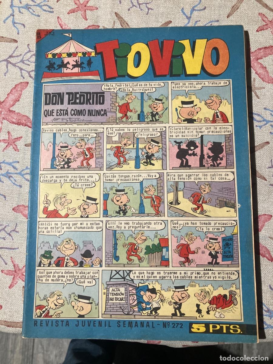 Tebeos: T&Iacute;O VIVO - N&Uacute;MERO 272 - SEGUNDA &Eacute;POCA - BRUGUERA