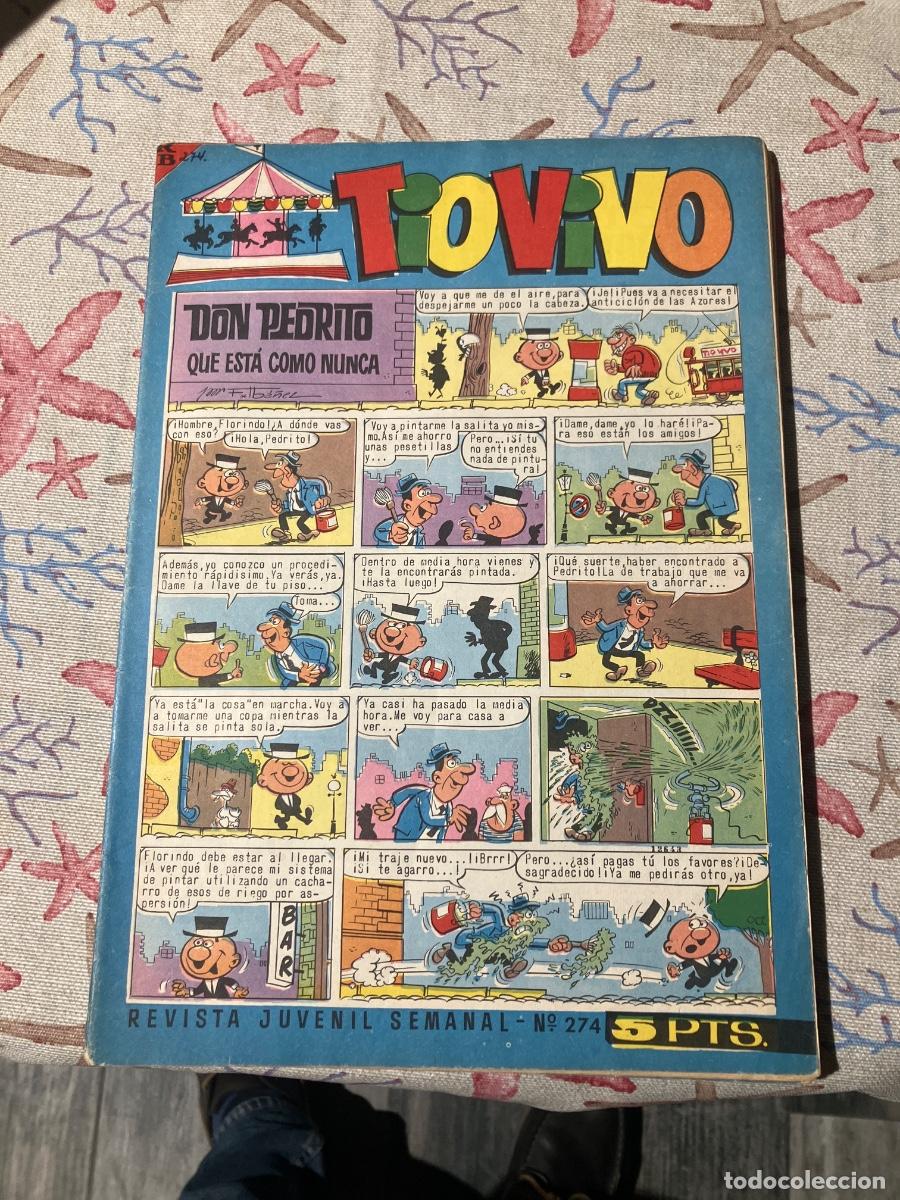 Tebeos: T&Iacute;O VIVO - N&Uacute;MERO 274 - SEGUNDA &Eacute;POCA - BRUGUERA