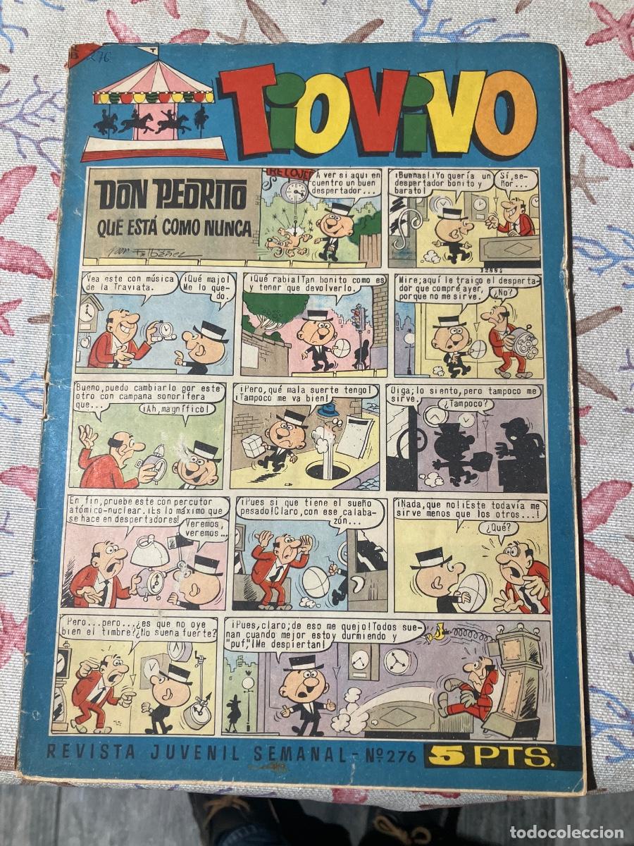 Tebeos: T&Iacute;O VIVO - N&Uacute;MERO 276 - SEGUNDA &Eacute;POCA - BRUGUERA