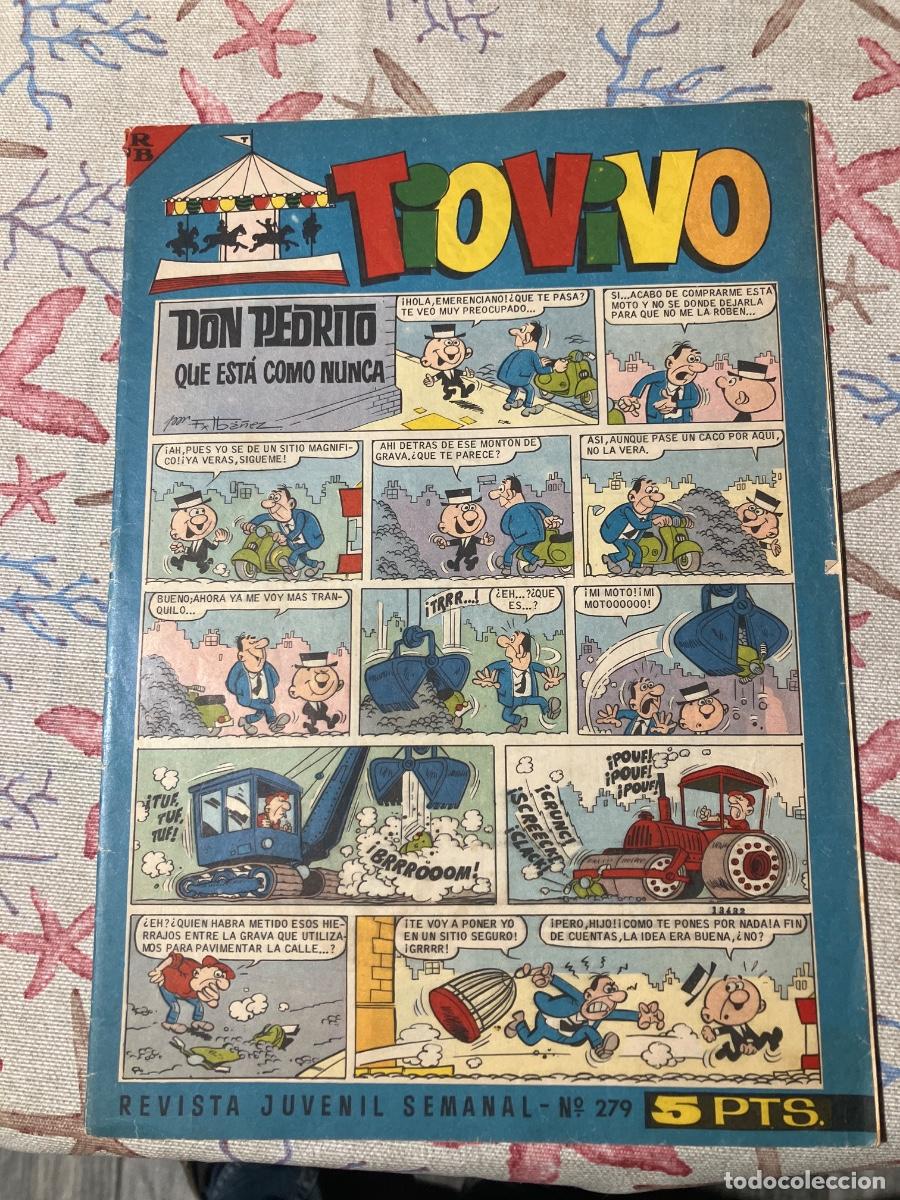 Tebeos: T&Iacute;O VIVO - N&Uacute;MERO 279 - SEGUNDA &Eacute;POCA - BRUGUERA
