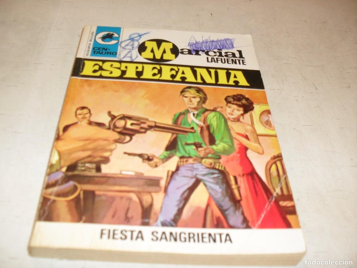 Tebeos: BOLSILIBROS CENTAURO N&ordm; 164,FIESTA SANGRIENTA,DE ESTEFANIA ,BRUGUERA,A&Ntilde;OS 70