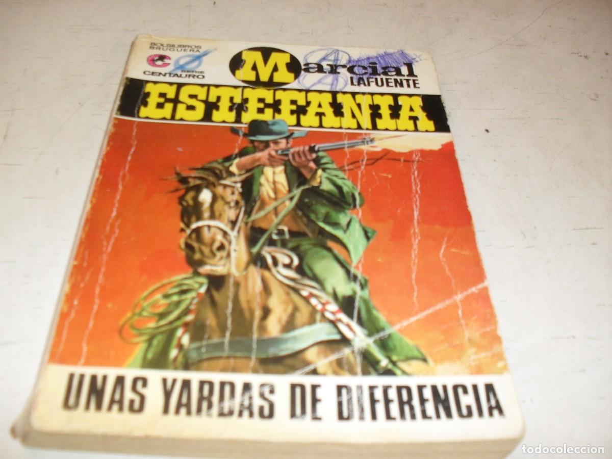 Tebeos: BOLSILIBROS CENTAURO N&ordm; 143,UNAS YARDAS DE DIFERENCIA,DE ESTEFANIA ,BRUGUERA,A&Ntilde;OS 70