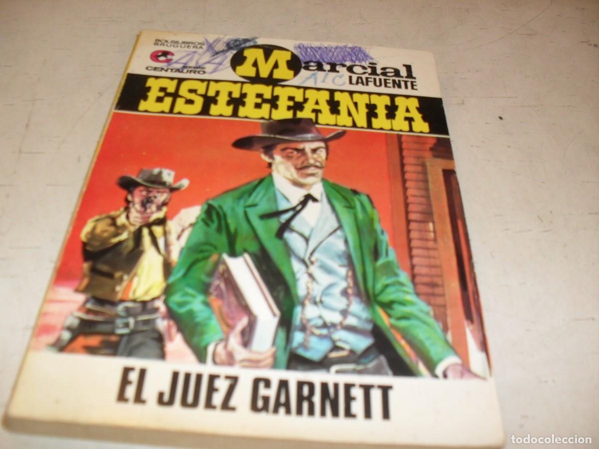 Tebeos: BOLSILIBROS CENTAURO N&ordm; 125,EL JUEZ GARNETT,DE ESTEFANIA ,BRUGUERA,A&Ntilde;OS 70