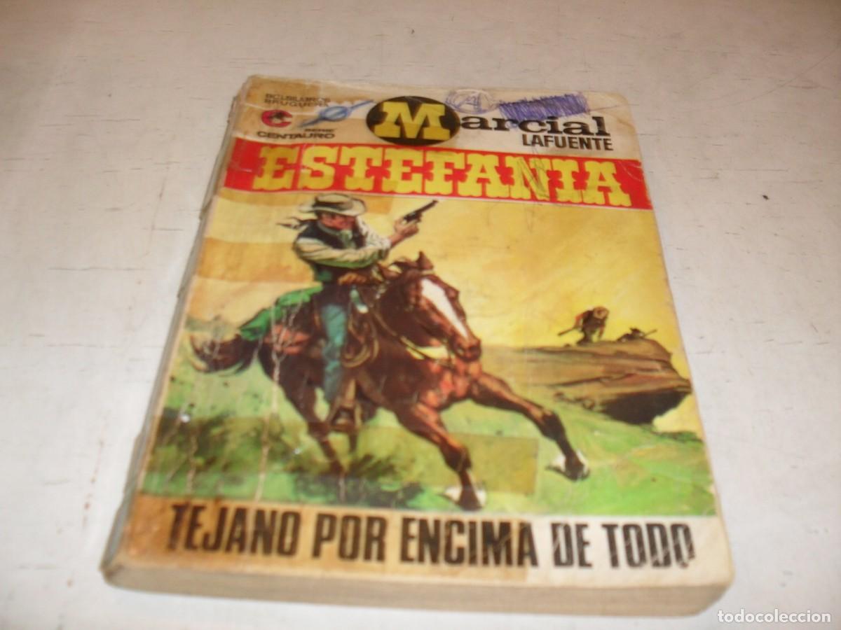 Tebeos: BOLSILIBROS CENTAURO N&ordm; 44,TEJANO POR ENCIMA DE TODO,DE ESTEFANIA ,BRUGUERA,A&Ntilde;OS 70