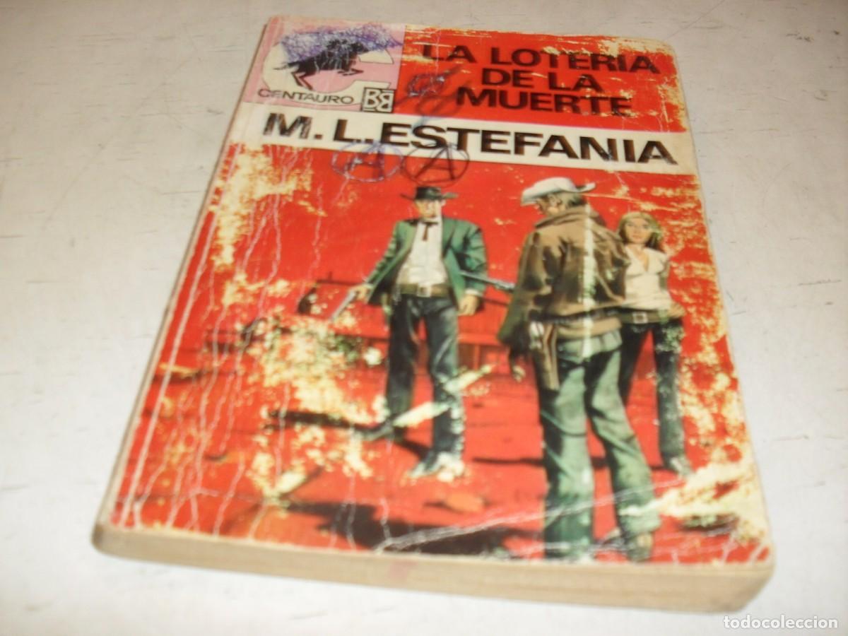 Tebeos: BOLSILIBROS CENTAURO N&ordm; 4,PRIMEROS N&ordm;,LA LOTERIA DE LA MUERTE,,DE ESTEFANIA ,BRUGUERA,A&Ntilde;OS 60