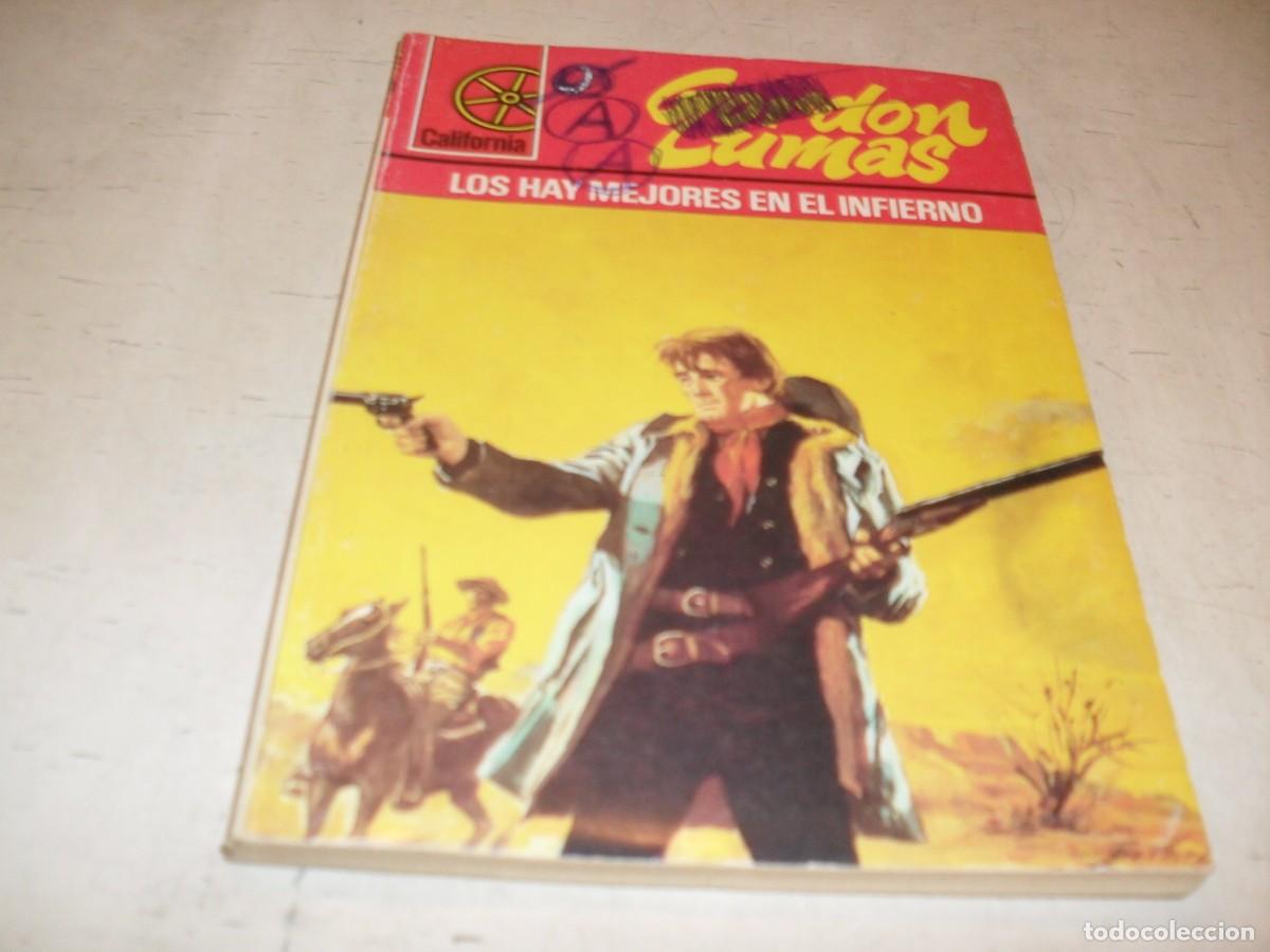 Tebeos: BOLSILIBROS CALIFORNIA N&ordm; 1254.LOS HAY MEJORES EN EL INFIERNO,DE GORDON LUMAS ,BRUGUERA,A&Ntilde;OS 80