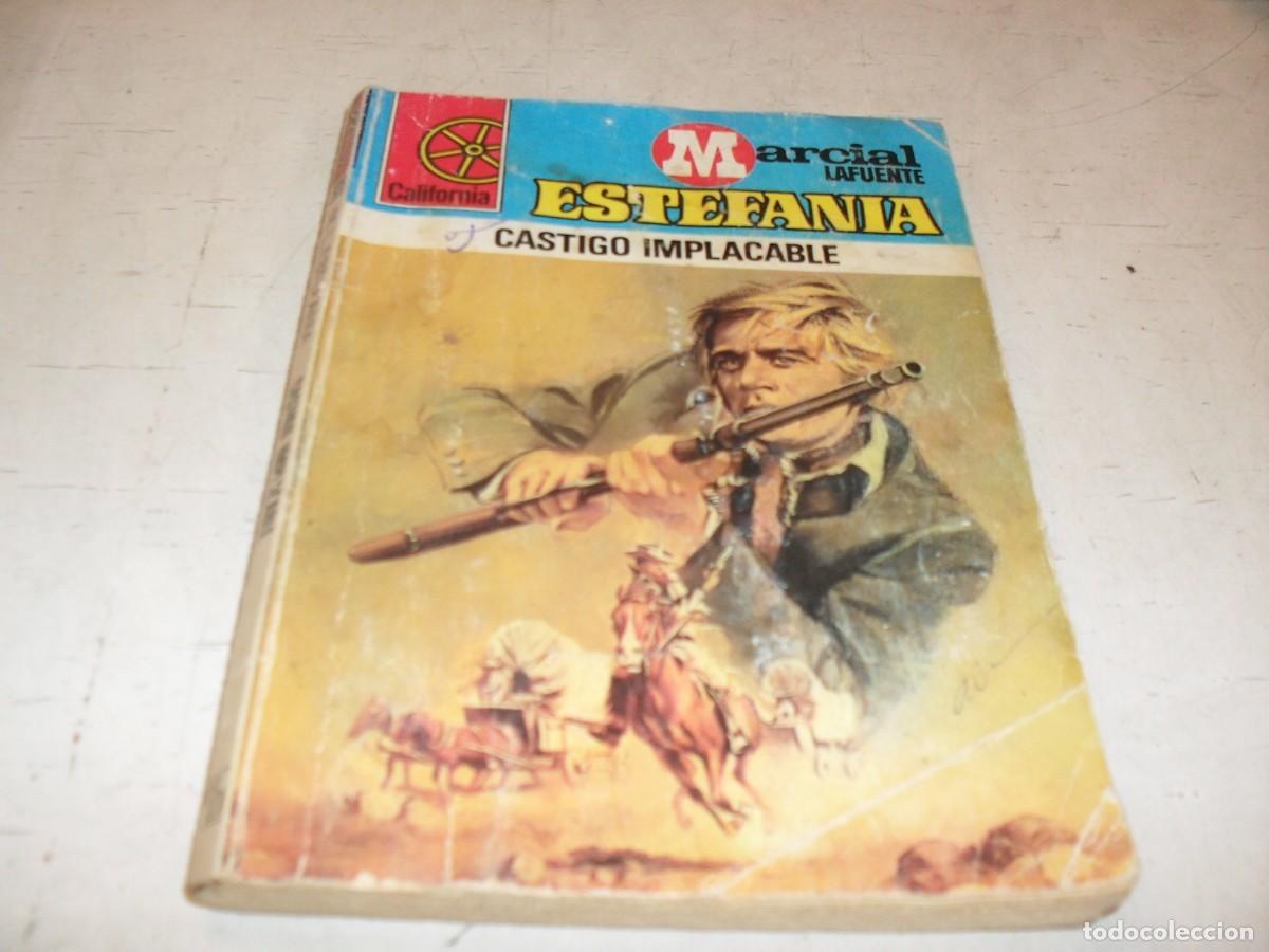 Tebeos: BOLSILIBROS CALIFORNIA N&ordm; 1251,CAASTIGO IMPLACABLE,DE ESTEFANIA,BRUGUERA,A&Ntilde;OS 80