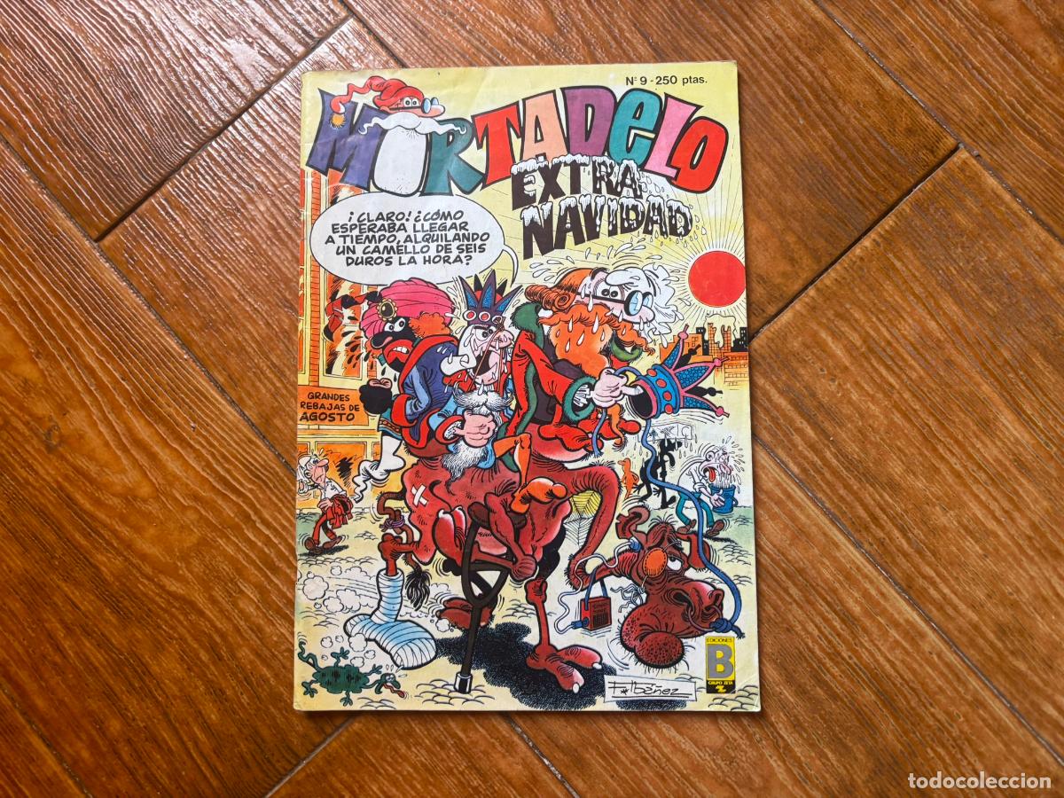 Tebeos: MORTADELO N&ordm; 9 EXTRA DE NAVIDAD - EDICIONES B - Foto 1