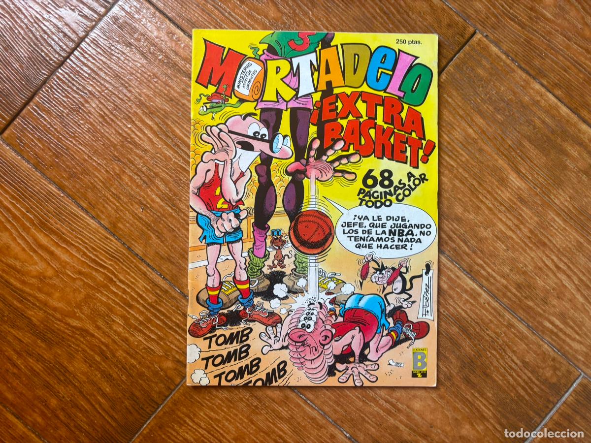 Tebeos: MORTADELO EXTRA BASKET EDICIONES B