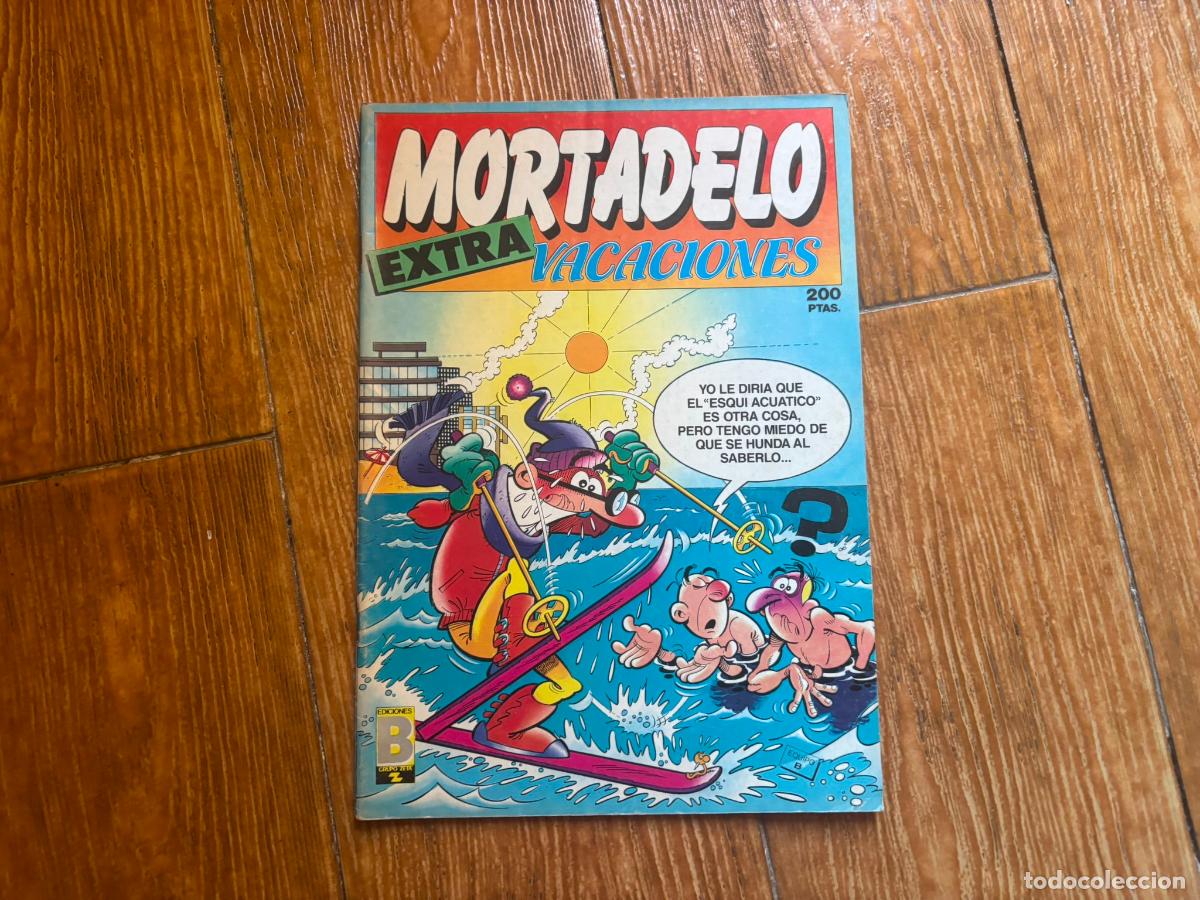 Tebeos: MORTADELO EXTRA DE VACACIONES EDICIONES B