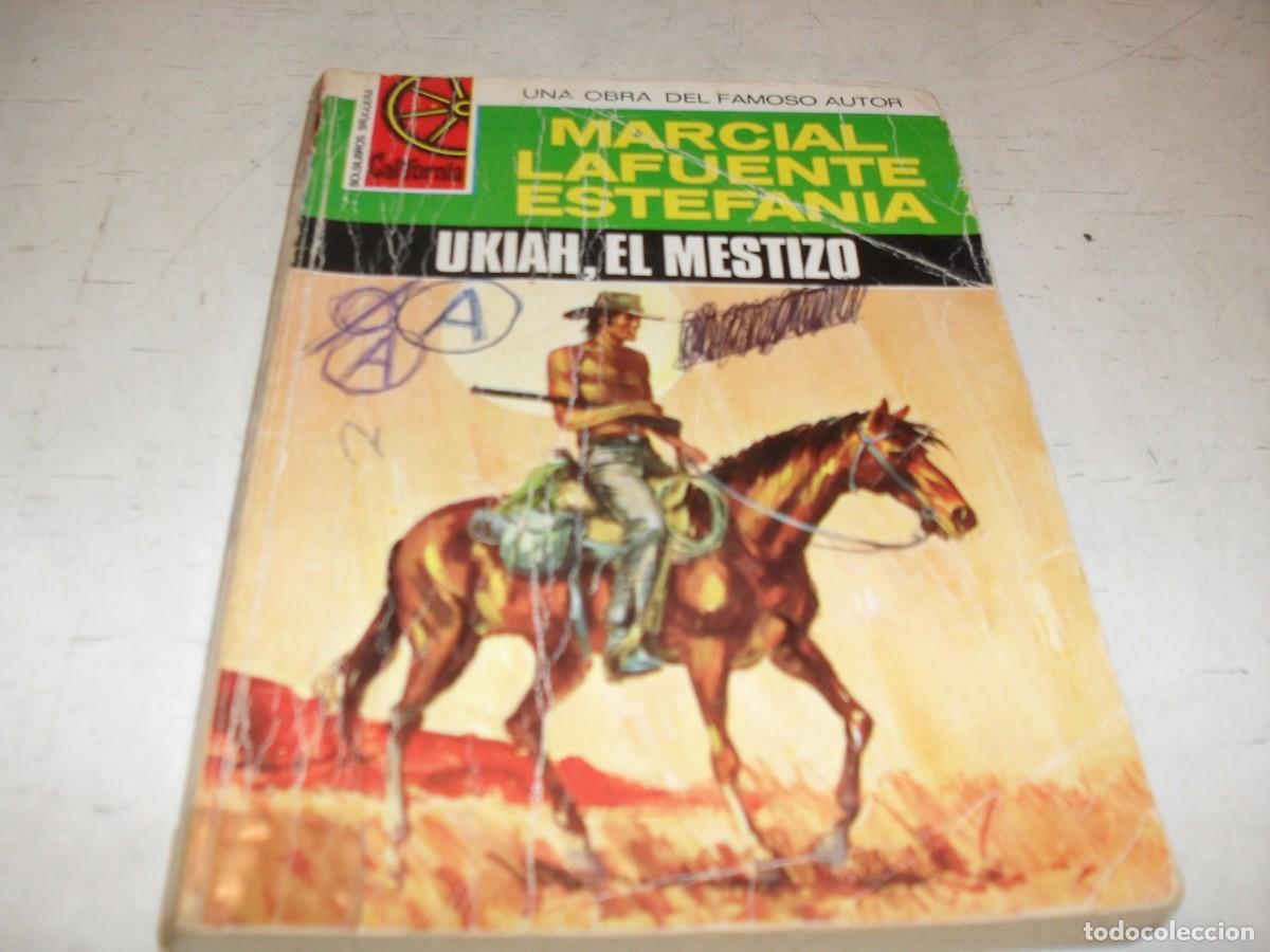 Tebeos: BOLSILIBROS CALIFORNIA N&ordm; 959,UKIAH,EL MESTIZO,DE ESTEFANIA,BRUGUERA,A&Ntilde;OS 70