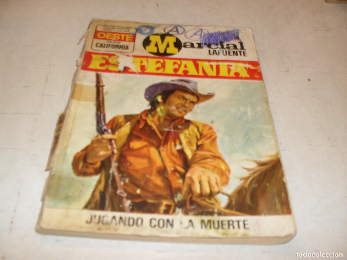 Tebeos: BOLSILIBROS CALIFORNIA N&ordm; 940,JUGANDO CON LA MUERTE,DE ESTEFANIA,BRUGUERA,A&Ntilde;OS 70