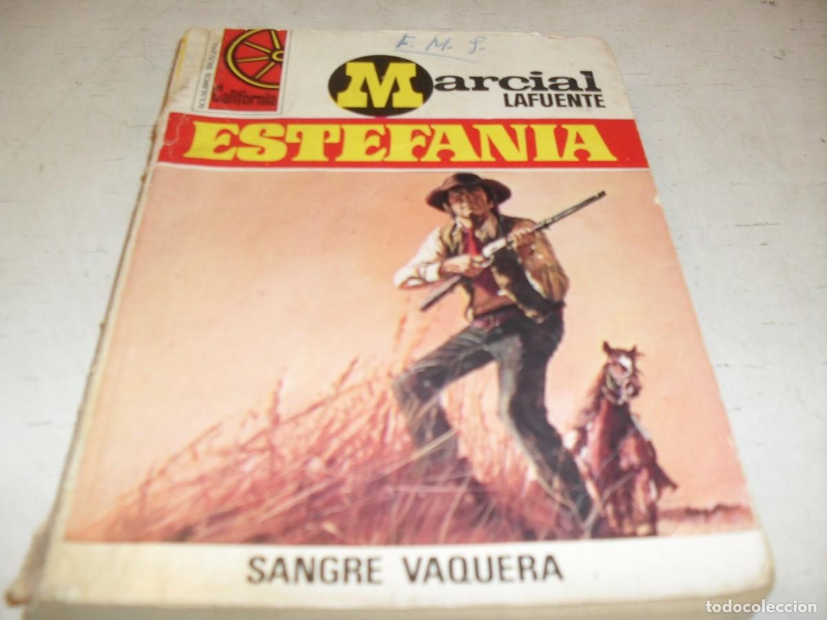 Tebeos: BOLSILIBROS CALIFORNIA N&ordm; 856,SANGRE VAQUERA,DE ESTEFANIA,BRUGUERA,A&Ntilde;OS 70
