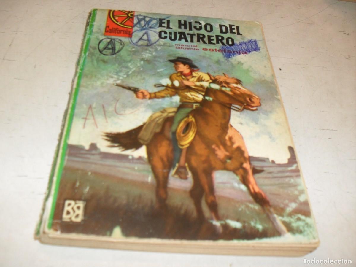 Tebeos: BOLSILIBROS CALIFORNIA N&ordm; 419,EL HIJO DEL CUATRERO,DE ESTEFANIA,BRUGUERA,A&Ntilde;OS 60