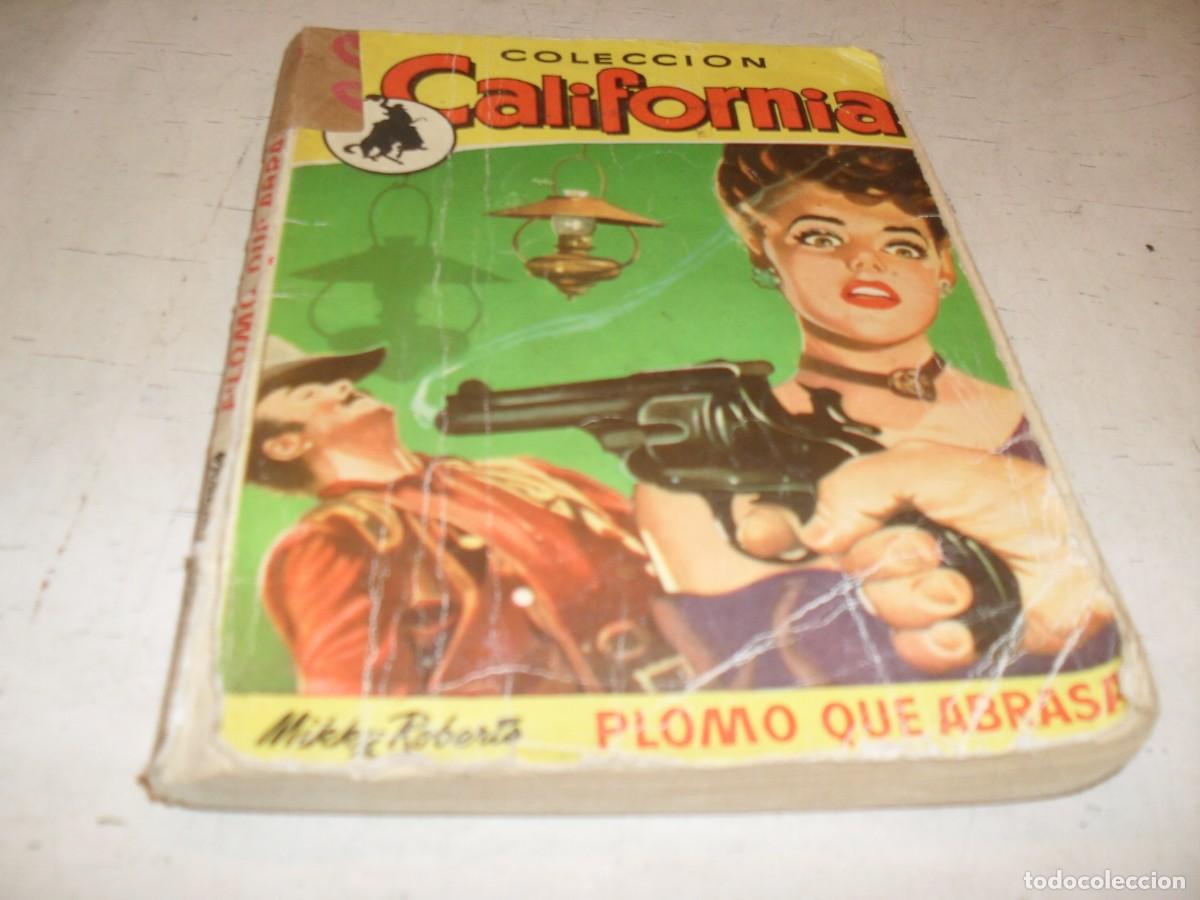 Tebeos: BOLSILIBROS CALIFORNIA N&ordm; ??,PLOMO QUE ARRASTRA,RONALD REAGAN EN CONTRAPORTADA,BRUGUERA,A&Ntilde;OS 50