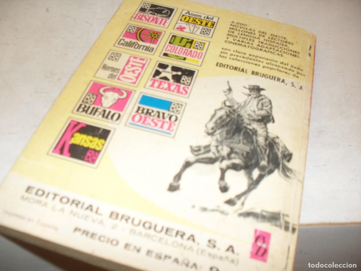 Tebeos: BOLSILIBROS KANSAS N&ordm; 1242.UN HIMBRE SIN AMIGOS,DE MEADOW CASTLE,BRUGUERA,A&Ntilde;OS 80