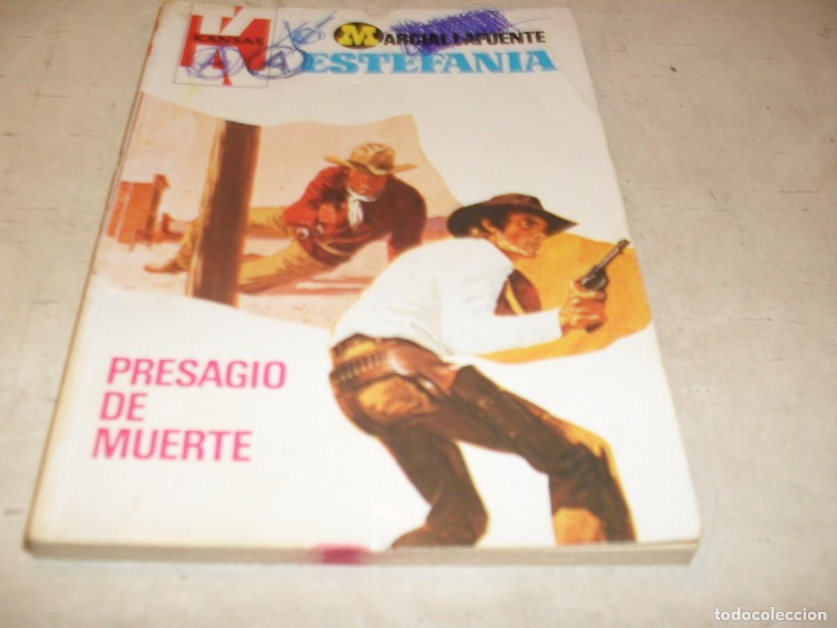 Tebeos: BOLSILIBROS KANSAS N&ordm; 1112,PRESAGIO DE MUERTE,DE ESTEFANIA,BRUGUERA,A&Ntilde;OS 80