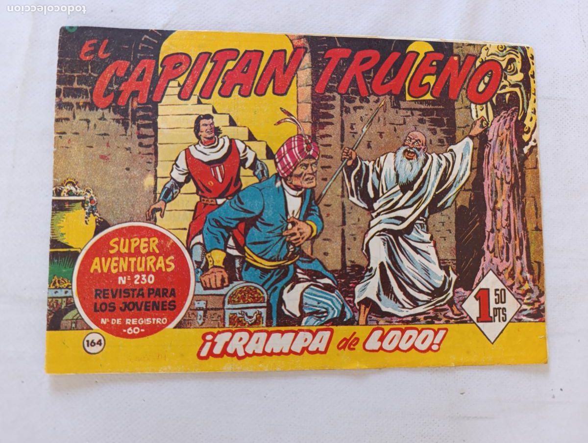 Tebeos: EL CAPITAN TRUENO N&ordm; 164 - BRUGUERA - ORIGINAL (HS)