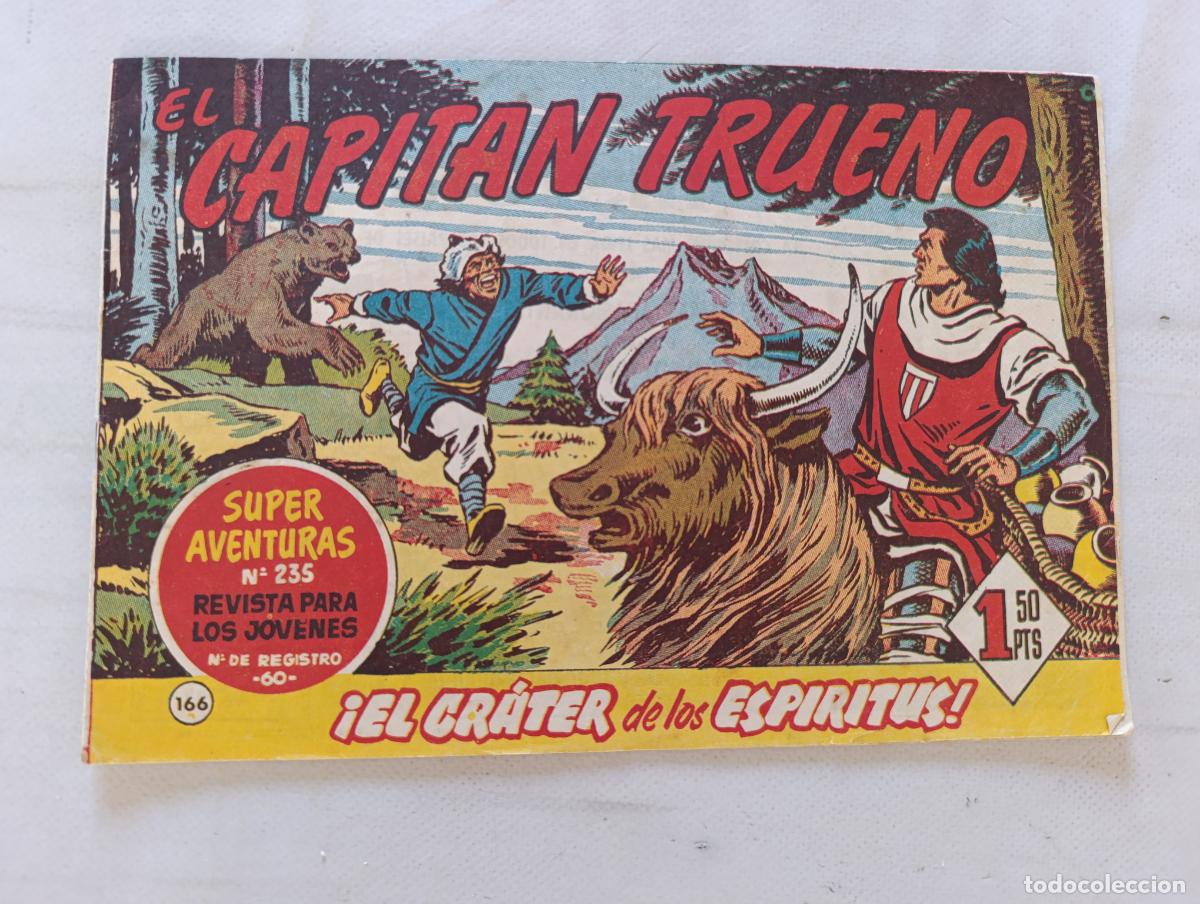 Tebeos: EL CAPITAN TRUENO N&ordm; 166 - BRUGUERA - ORIGINAL (HS)