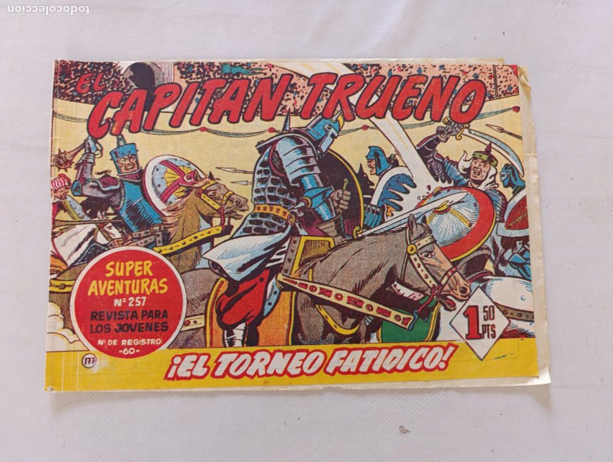 Tebeos: EL CAPITAN TRUENO N&ordm; 177 - BRUGUERA - ORIGINAL (HS)