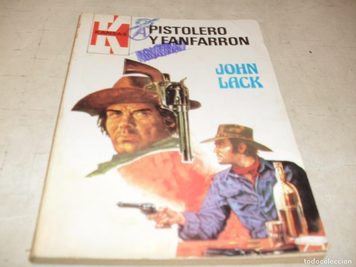 Tebeos: BOLSILIBROS KANSAS N&ordm; 1103,PISTOLERO Y FANFARRON,DE JOHN LACK,BRUGUERA,A&Ntilde;OS 80