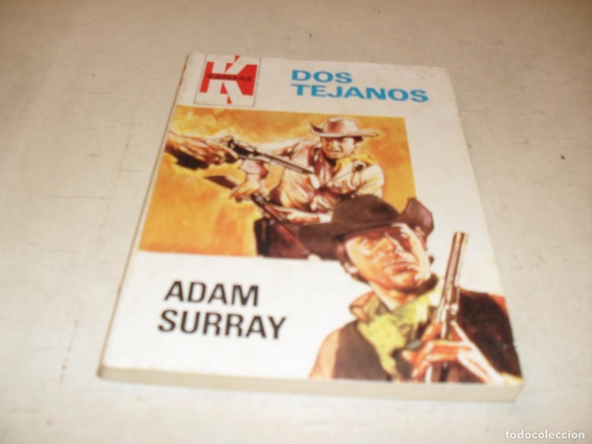 Tebeos: BOLSILIBROS KANSAS N&ordm; 1099,DOS TEJANOS,DE ADAM SURRAY,BRUGUERA,A&Ntilde;OS 70