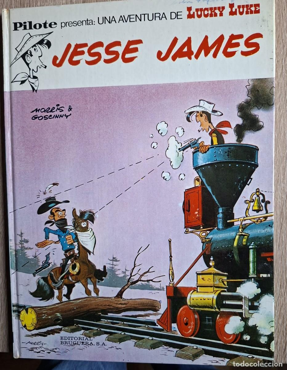 Tebeos: JESSE JAMES, UNA AVENTURA DE LUCKY LUKE. Ed. Bruguera