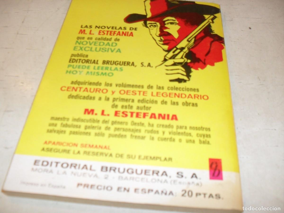 Tebeos: BOLSILIBROS KANSAS N&ordm; 973,PASQUINES SANGRIENTOS,DE ESTEFANIA,BRUGUERA,A&Ntilde;OS 70