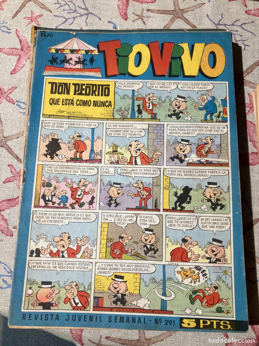 Tebeos: T&Iacute;O VIVO - N&Uacute;MERO 291 - SEGUNDA &Eacute;POCA - BRUGUERA
