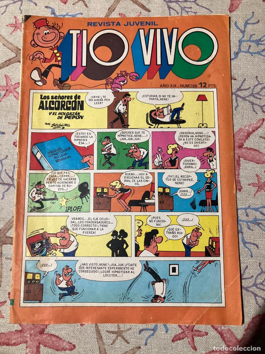 Tebeos: T&Iacute;O VIVO - N&Uacute;MERO 786 - SEGUNDA &Eacute;POCA - BRUGUERA