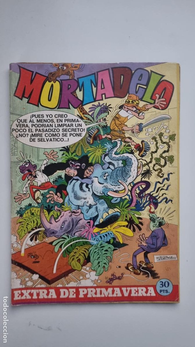 Tebeos: Tebeo MORTADELO Extra de PRIMAVERA