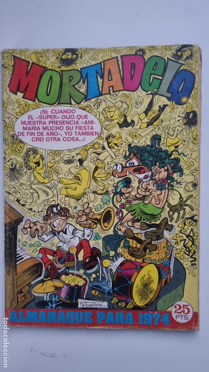 Tebeos: Tebeo MORTADELO ALMANAQUE PARA 974