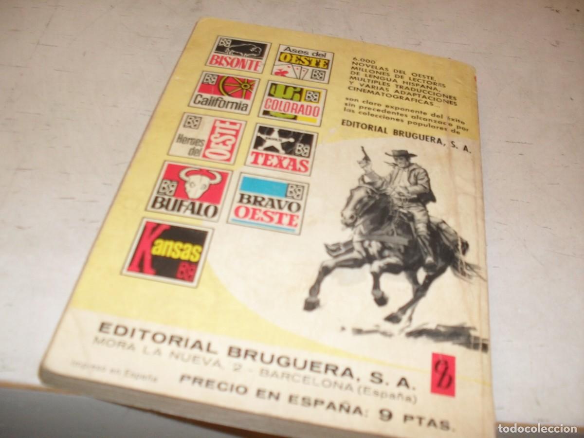 Tebeos: BOLSILIBRO KANSAS N&ordm; 532,LA RONDA DEL TERROR,DE SAM FLETCHER,BRUGUERA,A&Ntilde;OS 60