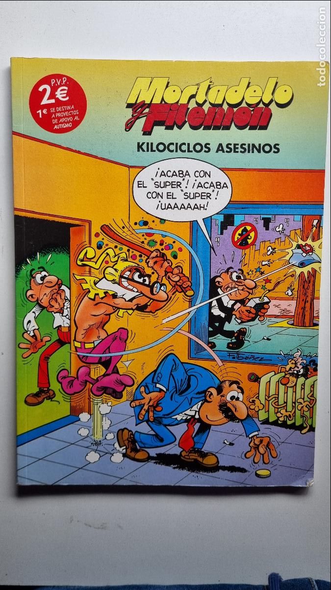 Tebeos: Tebeo Mortadelo y Filem&oacute;n - Kilociclos asesinos